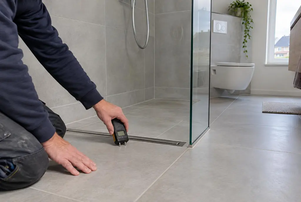 Lekdetectie Breukelen – badkamer in een nieuwbouwwoning